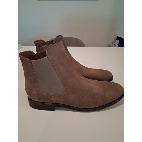 Thursday Boot Co. Cavalier Chelsea Boots Sandstone Suede SSTCVLR Men\'s US 13 main image 8